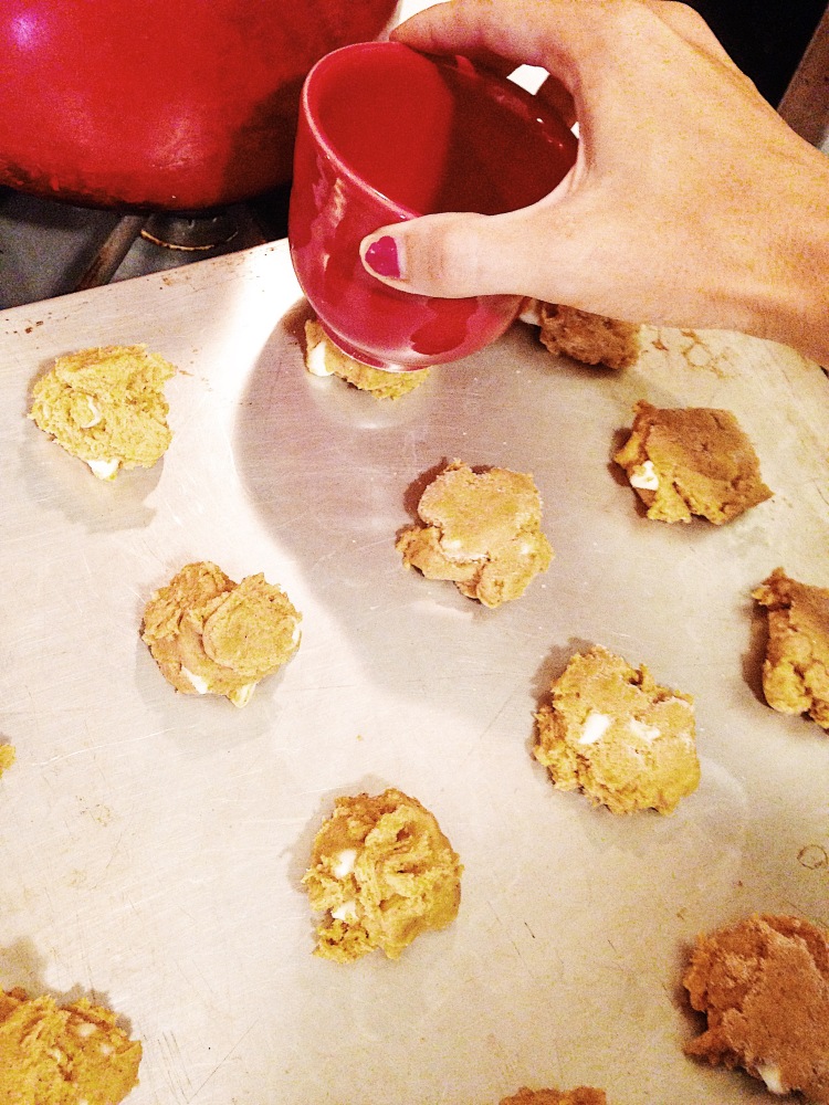 Pumpkin White Chocolate Chip Cookies by Courtney Livingston
